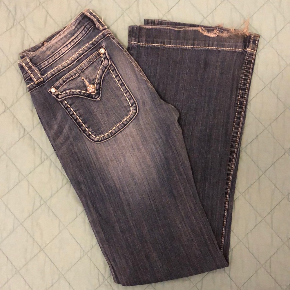 Wide Leg Trouser Miss Me jeans, sz 28